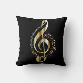 Almohada de oro del Clef de G