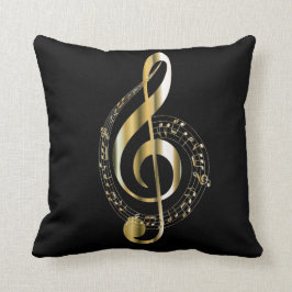 Almohada de oro del Clef de G
