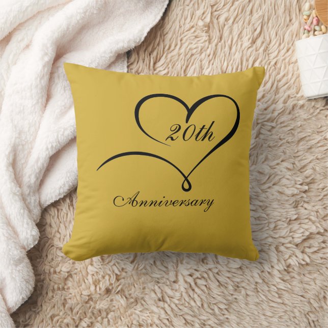Almohada de oro metálico de lujo con encanto román (Manta)