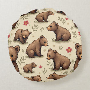 almohada de oso bebé