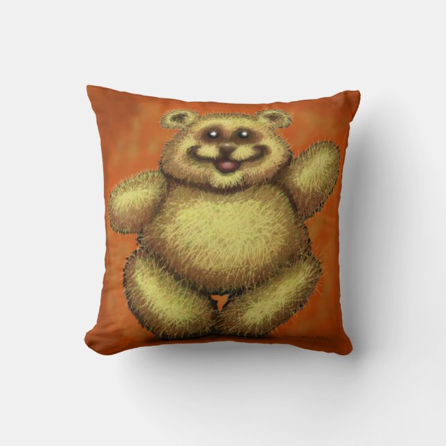 Almohada de Oso Difuso (Anverso)
