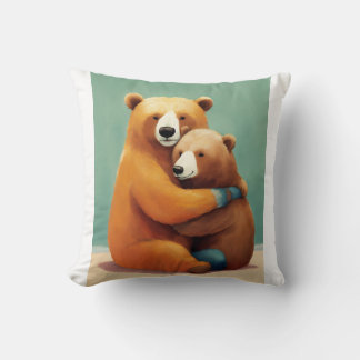almohada de oso lindo