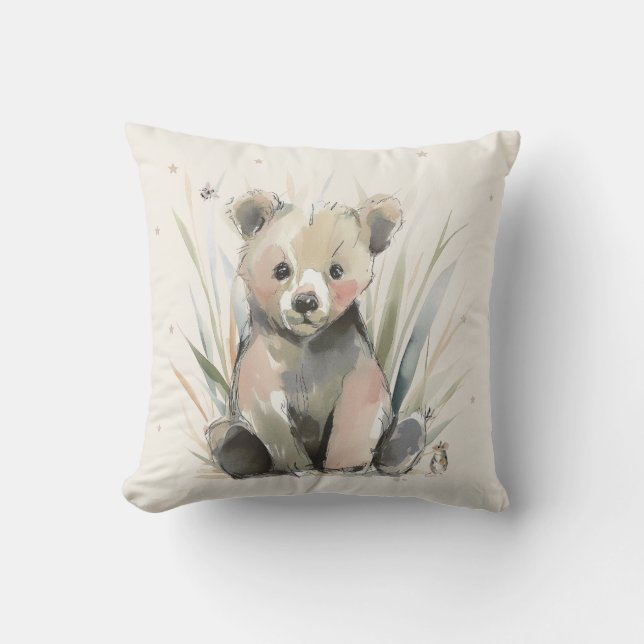 Almohada de Oso Personalizada (Anverso)