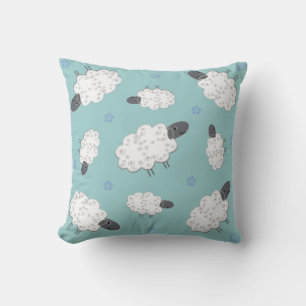 Almohada de oveja dulce para niños