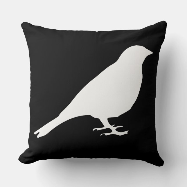 Almohada de pájaro blanco (Anverso)