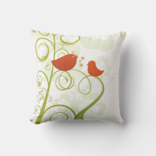 Almohada de pájaro suave