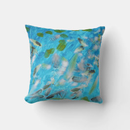 Almohada de pájaros del océano