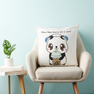 Almohada de Panda Adorable – Decoración de Oso Pan