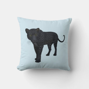 ALMOHADA DE PANTERA NEGRA