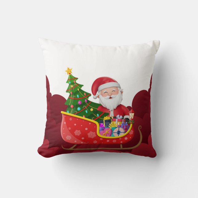 Almohada de Papá Noel (Anverso)