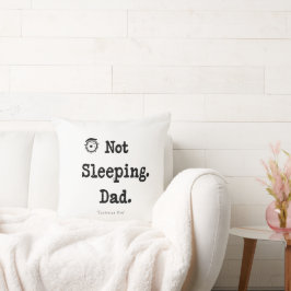 Almohada de Papá que no Duerme – Regalo de Sueño P
