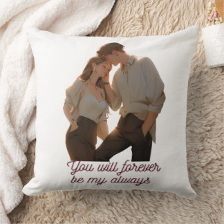 Almohada de Pareja de Aniversario – Tú Serás Por S