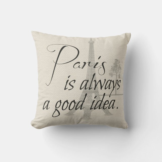 Almohada de París (Anverso)