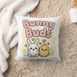 Almohada de Pascua de conejitos lindos