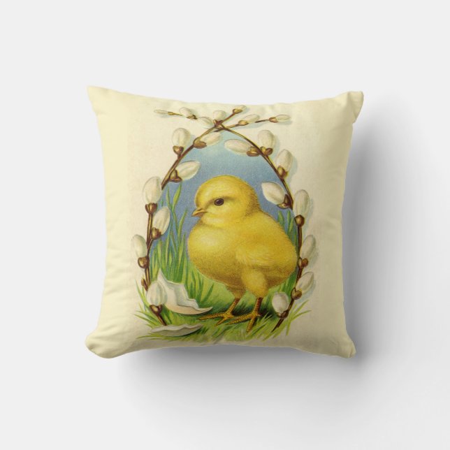 Almohada de Pascua de Pollito Pequeño (Anverso)