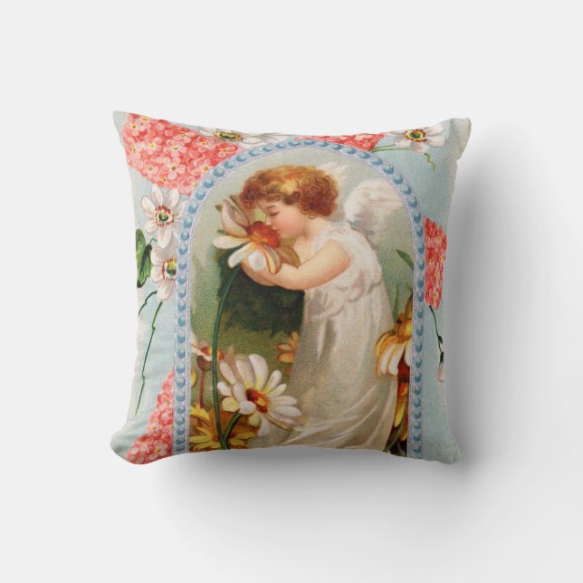 Almohada de Pascua del vintage (Anverso)