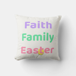 Almohada de Pascua Faith & Joy – Pascua de Fe y Fa