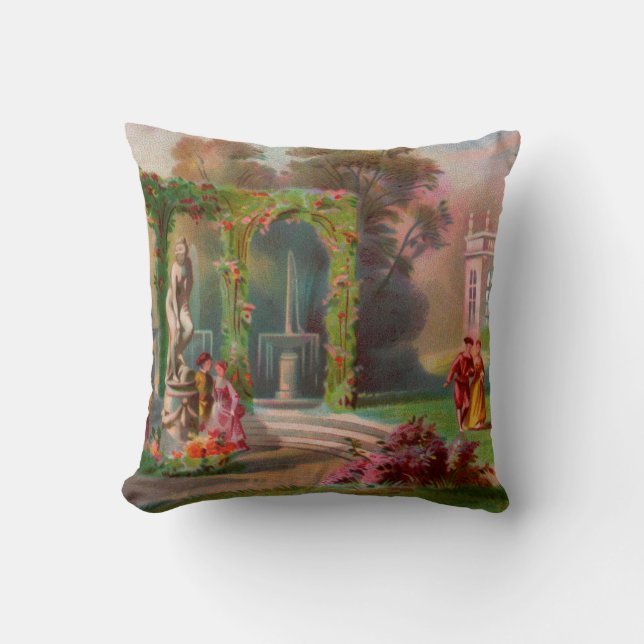 Almohada de paseo por el parque (Anverso)