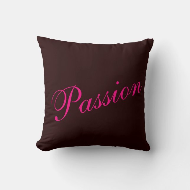 almohada de pasión para la decoración (Anverso)