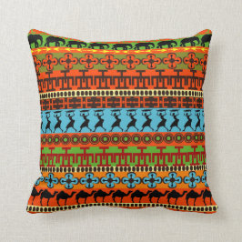 Almohada de patrón africano