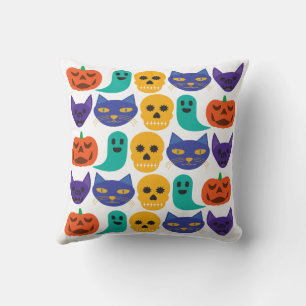 Almohada de patrón de Halloween