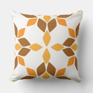 almohada de patrón floral
