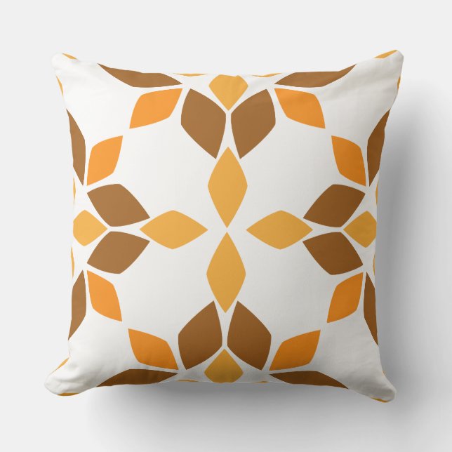 almohada de patrón floral (Anverso)