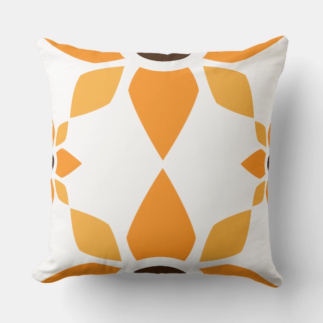 almohada de patrón floral (Anverso)