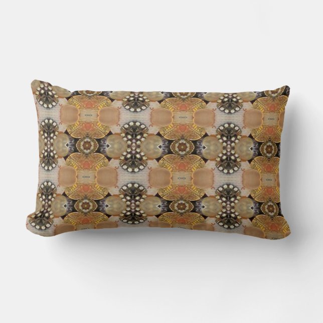 almohada de patrón Princess Peachy (Anverso)