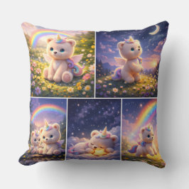 Almohada de peluche de unicornio / decoración de l