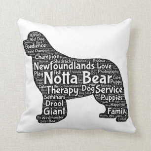 Almohada de perrera de 2 tonos Notta Bear Newfound