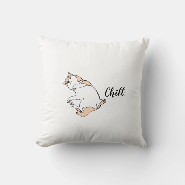 Almohada de perro de la colina - Decoración de per (Anverso)