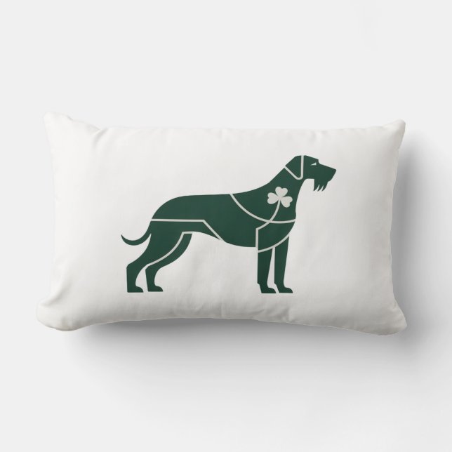 Almohada de perro irlandés (Anverso)