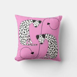 Almohada de perros dálmatas