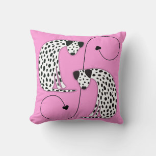 Almohada de perros dálmatas