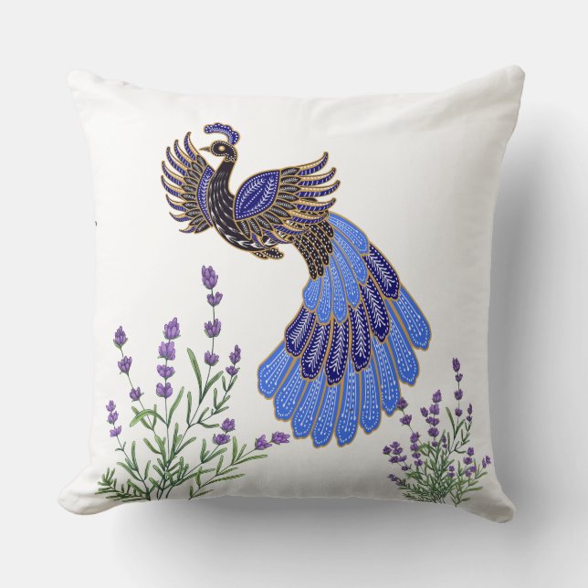 almohada de personaje de pájaro de peluche (Anverso)