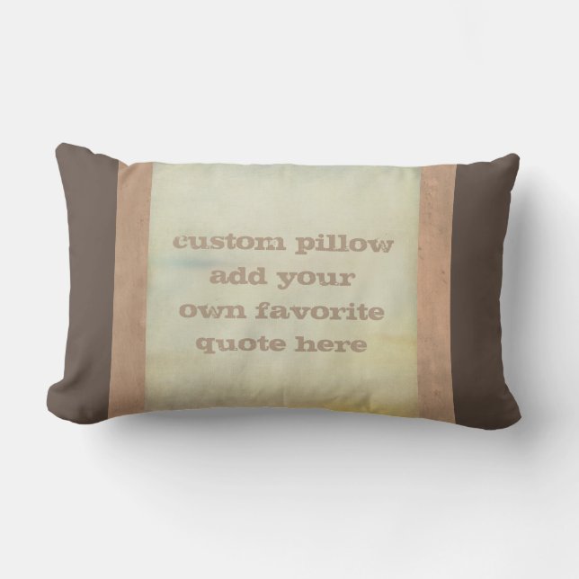 almohada de personalizado añada su propio estilo c (Anverso)