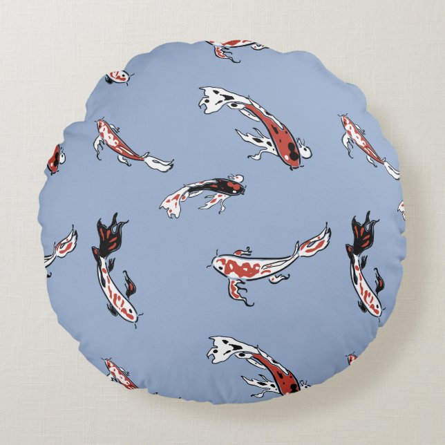 almohada de pescado koi (Anverso)