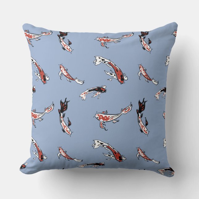 almohada de pescado koi (Anverso)