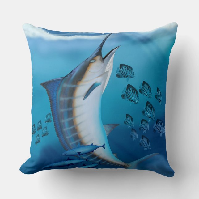 Almohada de pescado marlin (Anverso)
