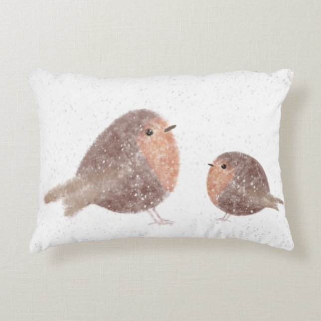 Almohada de petirrojo  (Anverso)
