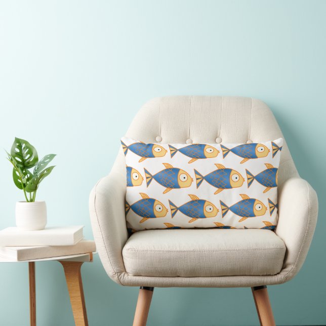 almohada de pez divertido (Silla)