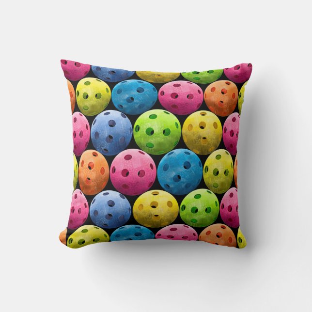 Almohada de Pickleball de la diversión (Anverso)