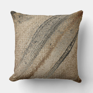 Almohada de piel de serpiente negra dorada, lujo