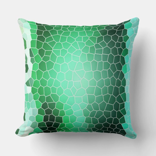 Almohada de piel verde (Anverso)