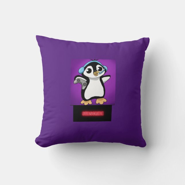 almohada de pingüino (Anverso)