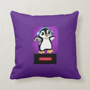 almohada de pingüino