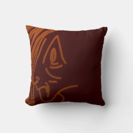Almohada de pintura rupestre