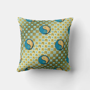 Almohada de Piscis y Dragón de Fuego