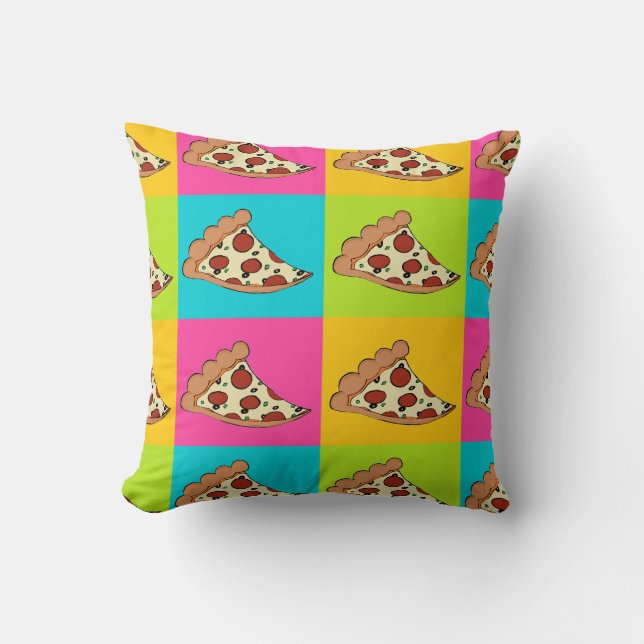 almohada de pizzas (Anverso)